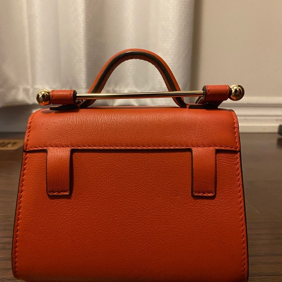 Strathberry Mini Bag in Orange - Picture 3 of 7